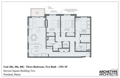 Stevens Square at Baxter Woods unit 206, Portland, ME 04103 - photo 3