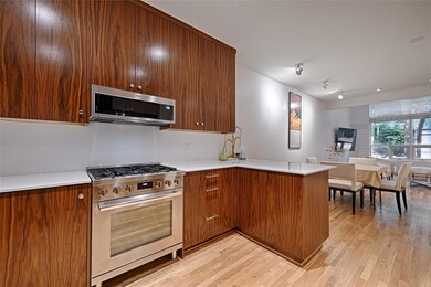 Kitchen featuring appliances with stainless steel 