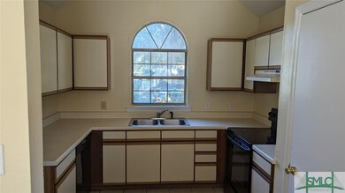 Looking into the kitchen