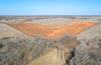 Aerial view with a rural view