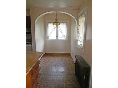 Kitchen. A breakfast nook allows you a place to do