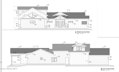 FRONT AND LEFT ELEVATION