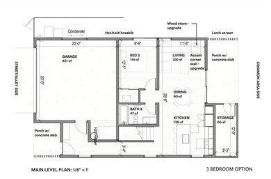 2 | Three Bedroom Option