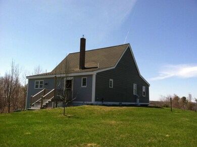 Back of home as viewed from the...