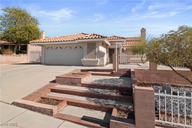 Front of the Home with extended driveway to the 2