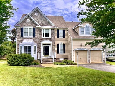 Stone and Vinyl Exterior