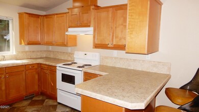 Kitchen Counter and Stove