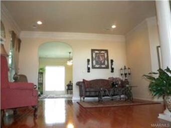 Sitting area just off the foyer.