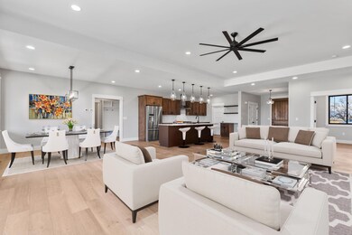 1st-Staged-Living room, dining, kitechen