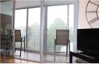 Here the balcony is being used as additional livin