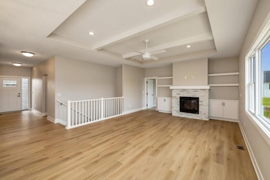 Beautiful fireplace