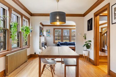 Dining room with access to the living room