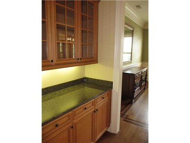 View from Butler's Pantry shows Dining Room with d