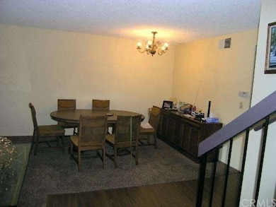 Dining area is part of living room