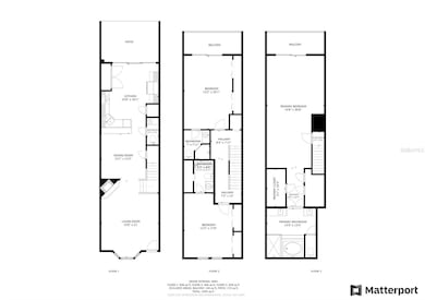 Floor plan by floor