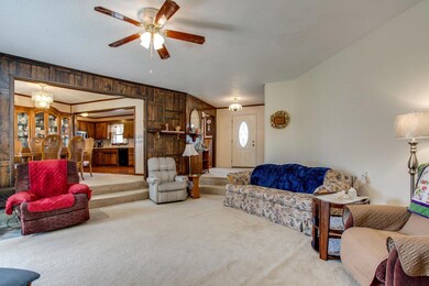 Conversation with your loved ones as dinner is prepared will be easy and enjoyable with your open floor plan from kitchen to living room!