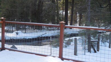 View of Smith Creek from deck