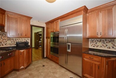 Subzero refrigerator, Wolf double oven, Wolf gas c