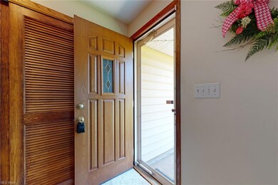 Updated front entry door.