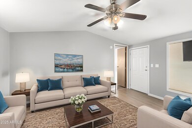 Virtual Staged-Living Room