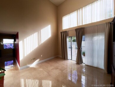 Sliding doors leads you to patio.