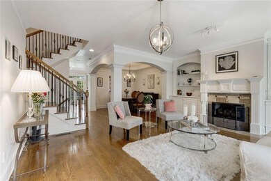 Living Room with Fireplace