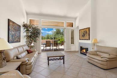 Living Room with Gas Fireplace
