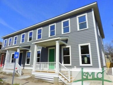 Front elevation of 412 and 414 Townhomes on 32nd S