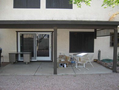 Back covered patio
