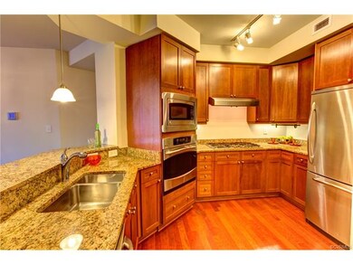 Gas cook top, granite counters, GE appliances in w