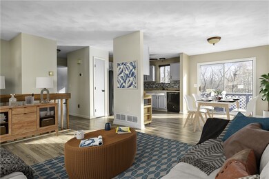 This photo depicts a virtually staged room.
