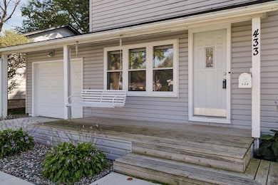 Newer front porch, great place to sit and relax after a long day.