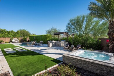 Expansive rear yard