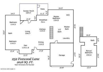 252 Foxwood Floorplan pic