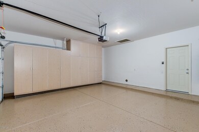 Garage With Cabinets