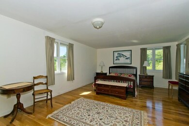 Large master bedroom with full bath