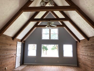 Great Room With Cedar Walls