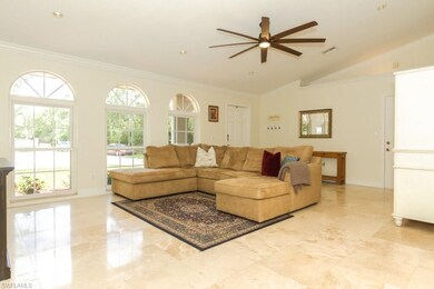 Living room with plenty of light