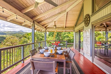 Outdoor Dining Lanai off Kitchen & Living Room