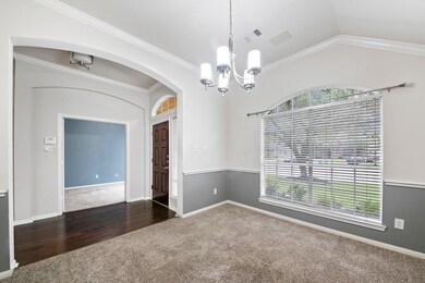 view of formal dining