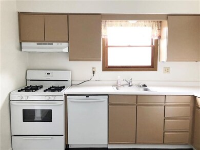 Kitchen appliances are included; gas stove, refrig