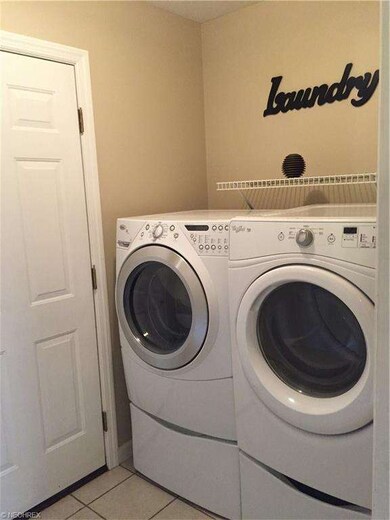 First floor laundry