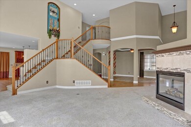 Soaring 18 Foot Ceilings Create a Very Dramatic Op