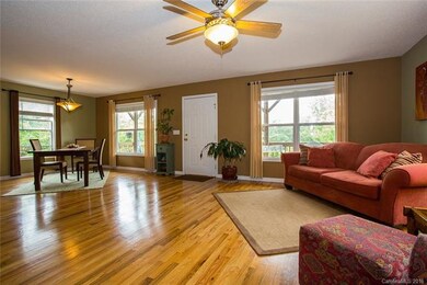 Desirable open floor plan