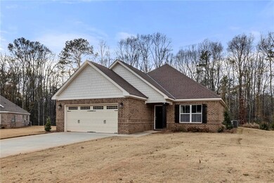 Beautiful brick home with 2-car garage.