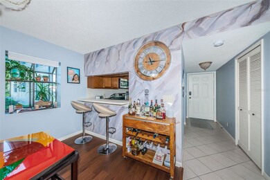 Front entry and breakfast bar