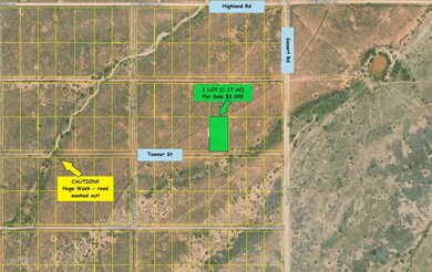 Towner Lot - Map