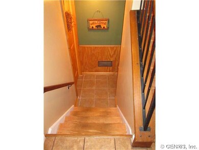 Foyer Going downstairs from front door