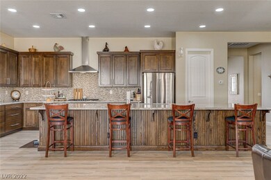 This kitchen is a dream with upgraded granite coun
