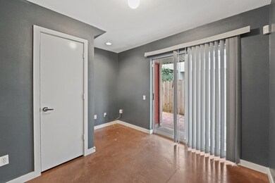 Bedroom 1 with closet and study nook